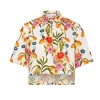 Alani Cotton Shirt in Vila Floral