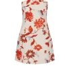 Alba Mini Dress in Cactus Bloom Sand