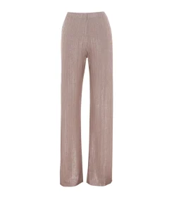 A-line Knit Pant in Antique Silver