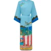 All Aboard Midi Dress in Multi
