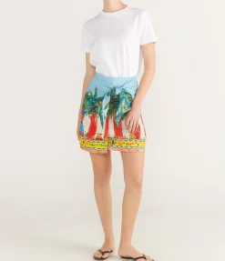 All Aboard Skirt in Multi