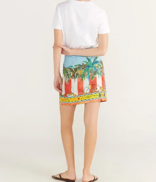 All Aboard Skirt in Multi