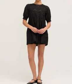 Amelia Mini Dress in Black