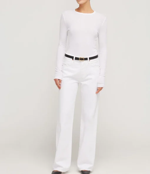 Annina Trouser Jean in Seashell