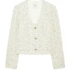 Annita Jacket in Cream Tweed
