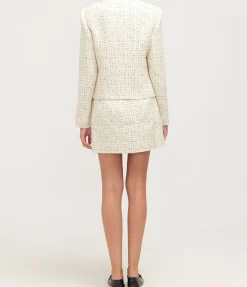 Annita Jacket in Cream Tweed
