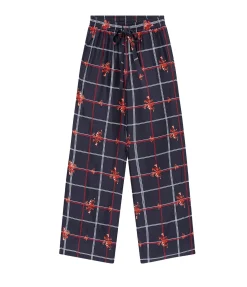 Anya Wide Leg Pant in Ink Floral