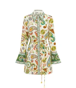 Arcade Mini Dress in Multi