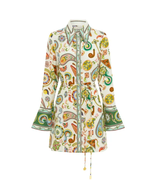 Arcade Mini Dress in Multi