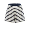 Archie Short in Navy and Cream Stripe