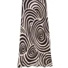 Ardith Skirt in Whirlpool Mono