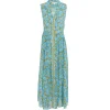 Arya Sleeveless Maxi Dress in Elm Sky