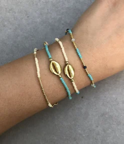 Asym Bracelet in Ecru