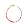 Asym Bracelet in Red