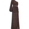 Asymmetric Maxi Dress in Everlasting