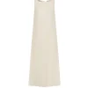 Aurora Sleeveless Tunic Dress in Champagne