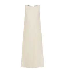 Aurora Sleeveless Tunic Dress in Champagne