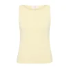 Axel Boat Singlet in Butter Yellow