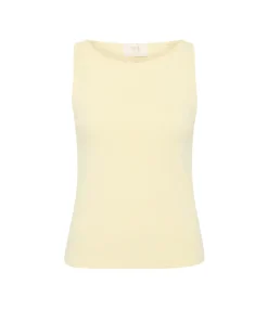 Axel Boat Singlet in Butter Yellow