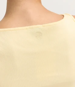 Axel Boat Singlet in Butter Yellow