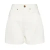 Bailey Denim Short in Vintage White