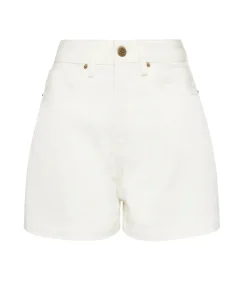 Bailey Denim Short in Vintage White