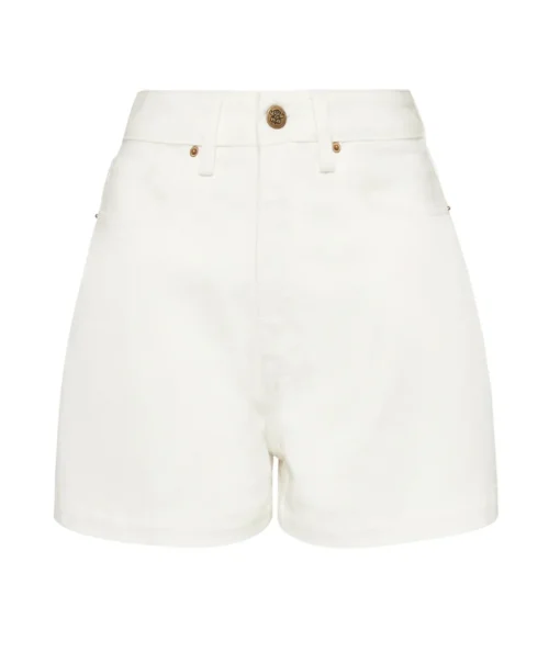 Bailey Denim Short in Vintage White