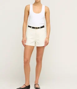 Bailey Denim Short in Vintage White
