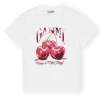 Basic Jersey Cherry Relaxed T-shirt