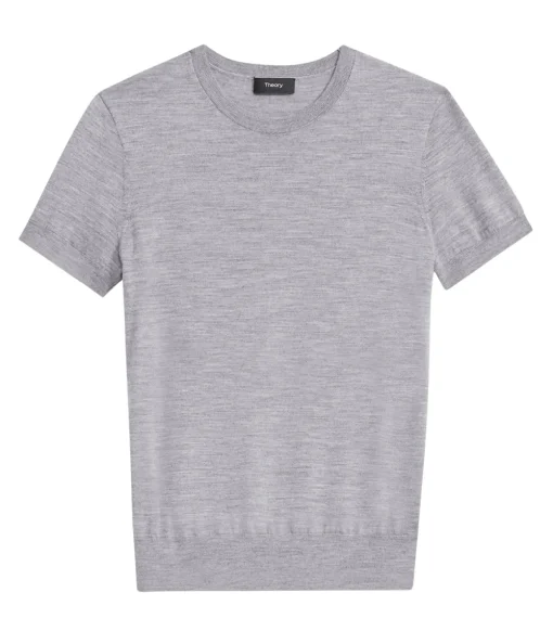 Basic Tee in Cool Heather Grey