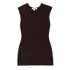 Binx Tank in Burgundy Brown