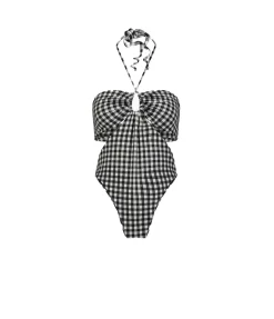 Blanca One Piece in Olympia Plaid