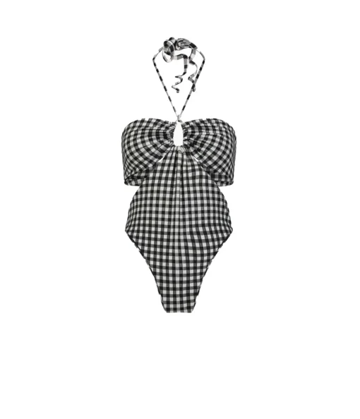 Blanca One Piece in Olympia Plaid
