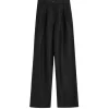 Bormio Pleat Trouser in Black
