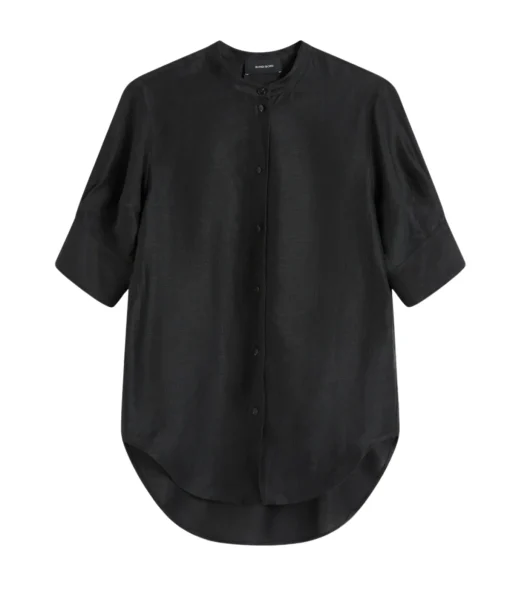Bormio Short Sleeve Shirt in Black