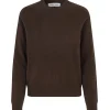 Boston Cashmere Blend Knit in Mole