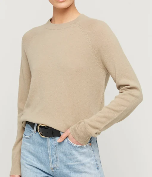 Boston Cashmere Knit in Silver Sage