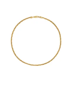 Boston Link Necklace in Gold