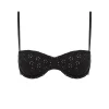 Broderie Balconette in Noir