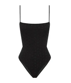Broderie One Piece in Noir