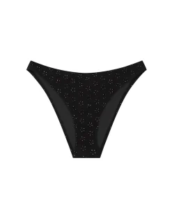 Broderie Pant in Noir