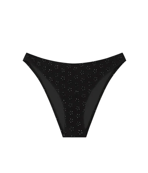 Broderie Pant in Noir