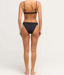 Broderie Pant in Noir