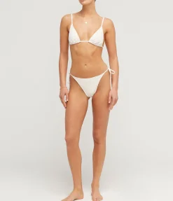 Broderie String Pant in Fleur
