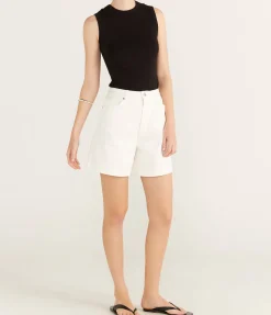 Brody Short in Vintage White