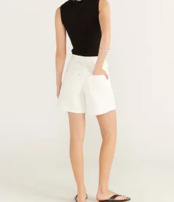 Brody Short in Vintage White