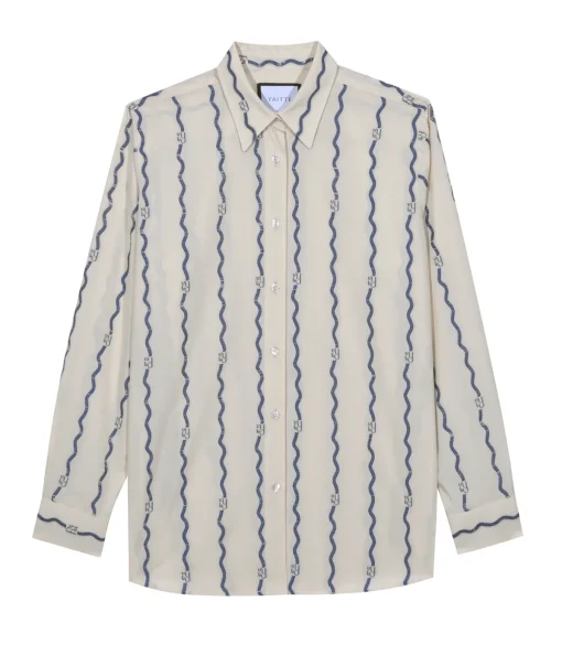Buoy Shirt in Bespoke Wave Coupe