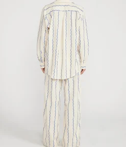 Buoy Shirt in Bespoke Wave Coupe