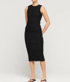 Callas Midi Skirt in Black