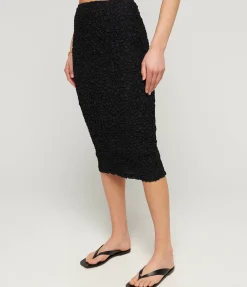 Callas Midi Skirt in Black